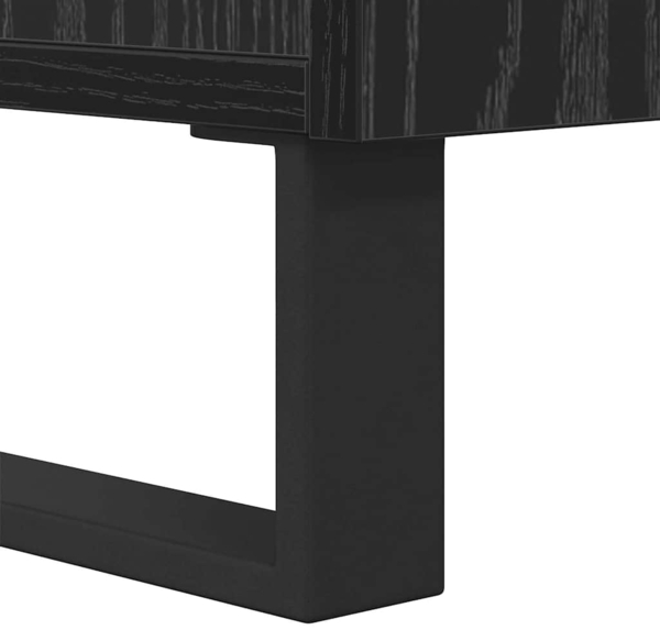 vidaXL Couchtisch Schwarz Eichen-Optik 104 x 60 x 35 cm Holzwerkstoff 882594 Bild 9