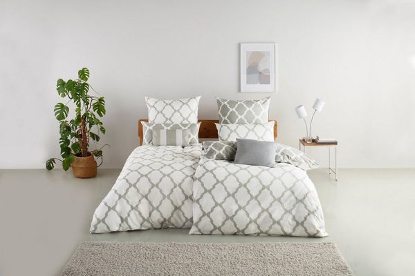 OTTO home Wendebettwäsche Alba in Gr. 135x200 oder 155x220 cm, Renforcé, 2 teilig, Bettwäsche mit Wendeoptik, in verschiedenen Qualitäten, Baumwolle