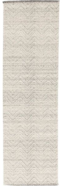 Pergamon Läufer Natur Teppich Kelim Läufer Wolle Lara Meliert, Rechteckig, Höhe: 6 mm