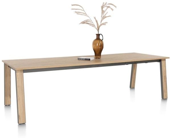 DELMONTE Esstisch braun Eiche Furnier 150cm x 120cm x 77cm