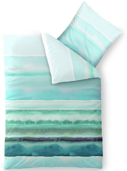 CelinaTex Bettwäsche Fashion Bettgarnitur Renforcé Reißverschluss 135x200cm Davia, Baumwolle, 2 teilig