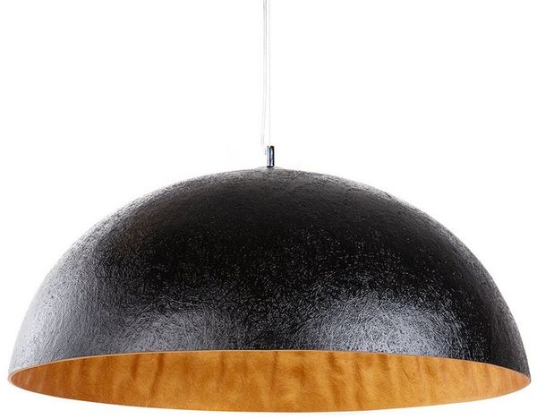 riess-ambiente Hängeleuchte GLOW 70cm schwarz / gold, ohne Leuchtmittel, Wohnzimmer · Metall · Esszimmer · Modern Design