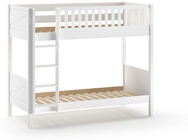 Etagenbett Karyl 208x105x175 Hochbett Massivholz Weiß