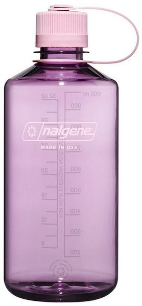 Nalgene Sustain Tritan BPA-freie Wasserflasche aus 50% Plastikmüll, 900 ml, schmale Öffnung, Kirschblüte, Cherry Blossom