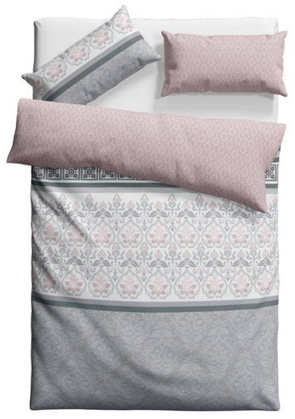 Home affaire Bettwäsche Cremona, Biber, romantische Bettwäsche in verschiedenen Qualitäten, ab Gr. 135x200 cm Bild 4