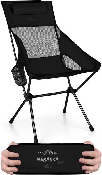 normani Campingstuhl Campingstuhl Nemaska, Ultraleichter XXL Outdoorstuhl Klappstuhl - Belastbarkeit: 150 kg