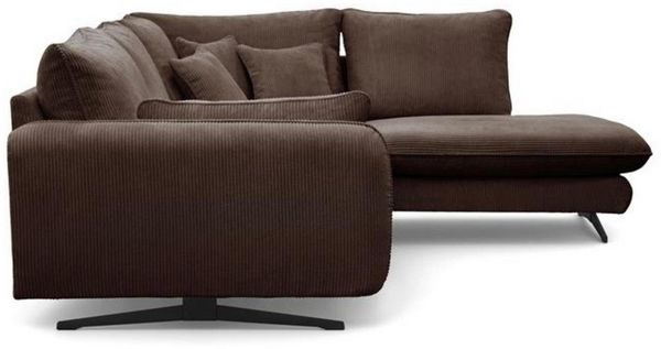 Beautysofa Ecksofa Prince, L-Form Polstersofa aus Cord-Bezug Bild 3