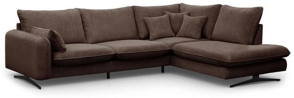 Beautysofa Ecksofa Prince, L-Form Polstersofa aus Cord-Bezug Bild 2