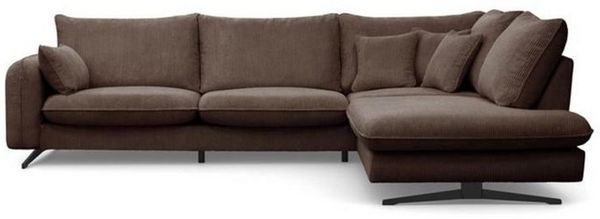 Beautysofa Ecksofa Prince, L-Form Polstersofa aus Cord-Bezug Bild 4