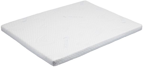 Pretura Laufstallmatratze, Tencel Weiß, 80 x 100 x 4,5 cm