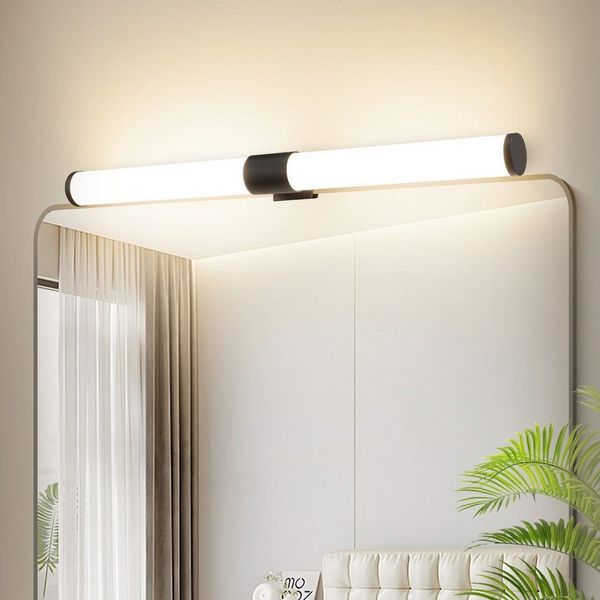 Nettlife LED Spiegelleuchte LED Spiegelleuchte Klemmbar 40/60CM, Neutralweiß, lampe für schrank Keller Küche