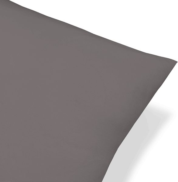 biberna Feinjersey-Spannbetttuch 0077144, silbergrau, 2x 40x60cm Bild 2