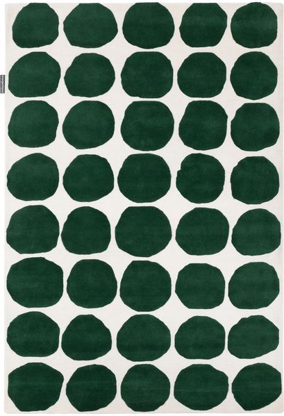 Wollteppich - RockRhythm 240x190 cm - grün