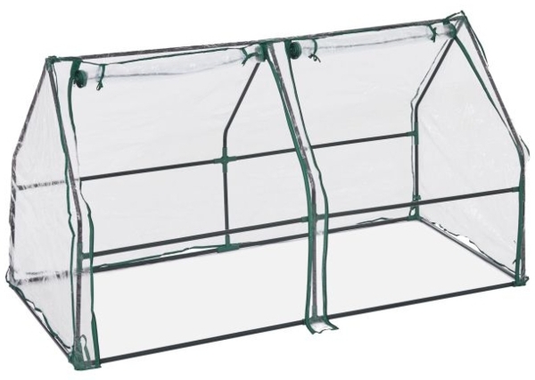 Folienfrühbeet PVC mit 2 Türen 10039524