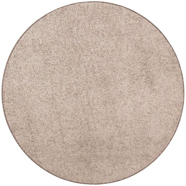 Snapstyle Veloursteppich Hochflor Velours Teppich Mona Rund, Rund, Höhe: 16 mm