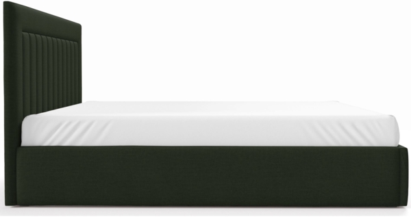 Selsey 'Averin' Polsterbett 180x200 mit Bettkasten, graphit Velours Bild 3