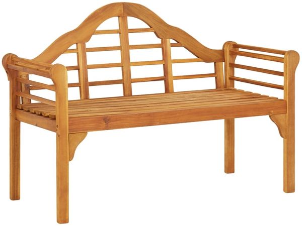 vidaXL Gartenbank 125 cm Massivholz Akazie 318550