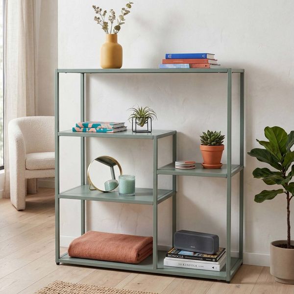 MCW Standregal MCW-P98, Minimalistisches Design, im Industrie-Style