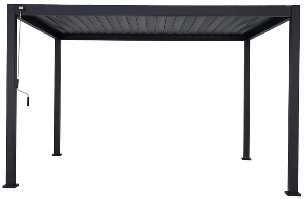 Pergola Deluxe 111 300 x 360 cm anthrazit Aluminium