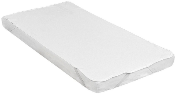 Kikkaboo Babybett-Matratzenschoner 80 x 50 cm wasserdicht waschbar Gummibänder