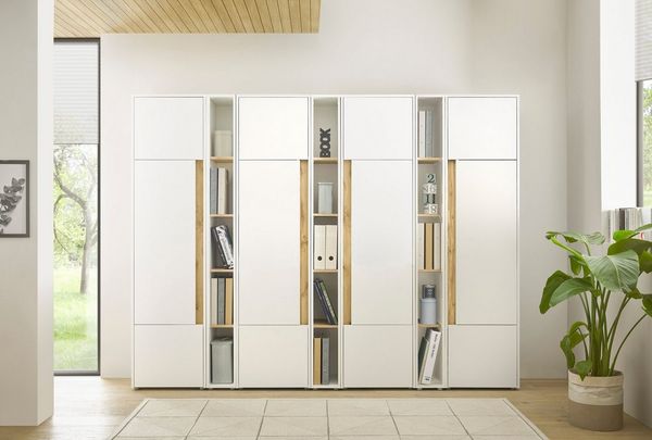 Home affaire Büromöbel-Set CiTY/GiRON, (Set, 7-tlg)