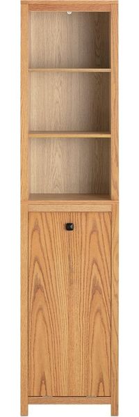 SoBuy BZR95-N Badezimmer-Hochschrank, MDF, Lackiert, Helle Eiche, 40 x 172 x 35 cm