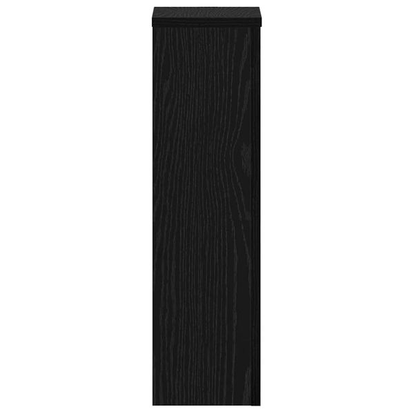 vidaXL Pflanzenständer 2 pcs Schwarz Eichen-Optik 17 x 17 x 60 cm 869233 Bild 6