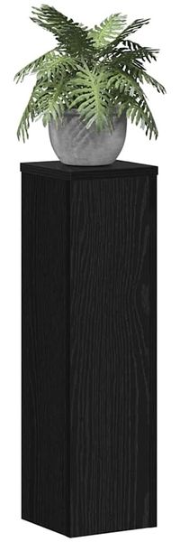 vidaXL Pflanzenständer 2 pcs Schwarz Eichen-Optik 17 x 17 x 60 cm 869233 Bild 3