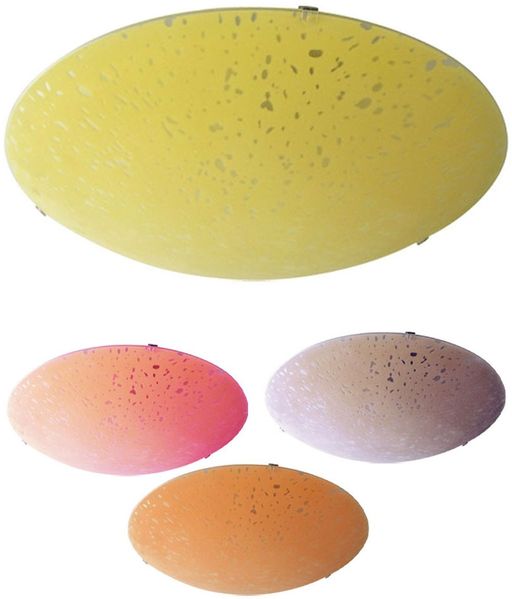RGB LED Deckenleuchte im gelben Design für den Wohnraum
