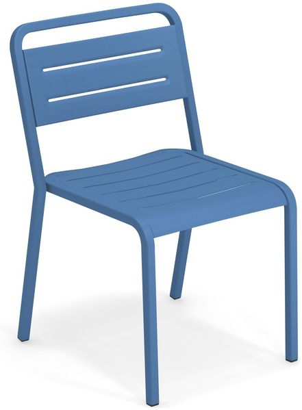 4er Set Urban Gartenstuhl blau