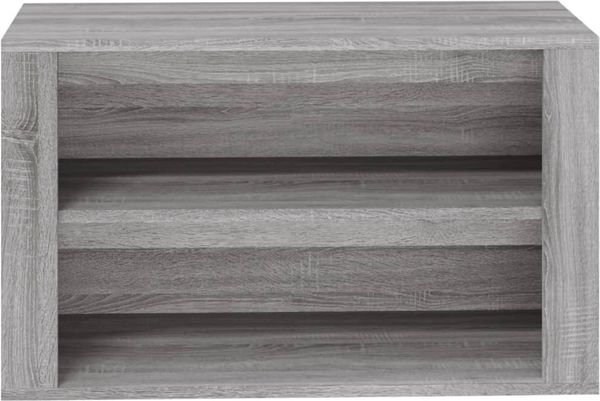 vidaXL Schuhregal Grau Sonoma 75x35x45 cm Holzwerkstoff 816902 Bild 5