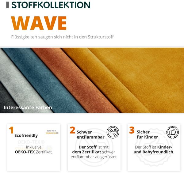 Polsterhocker Bangkok Klein (Farbe: Wave 09) Bild 5