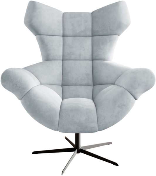 Mirijan24 Sessel 'Maliko', Monolith, 119 x 84 x 103 cm, Hellgrau