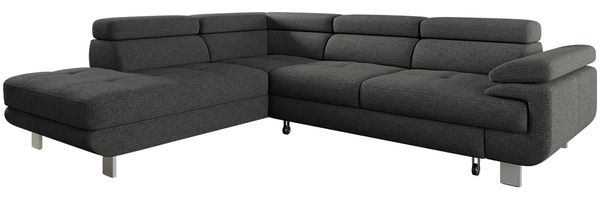 Ecksofa Supreme, Seite: Links OT-2R, Farbe: Barrel 97
