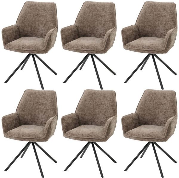 MCW Esszimmerstuhl MCW-G67-C-6 (Set, 6 St), Hochwertige Verarbeitung, Abgerundete Ecken, Stativgestell