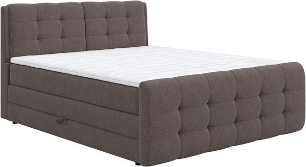 COTTA Boxspringbett Fort mit Bettkasten, inkl. Topper, erhältlich in verschiedenen Breiten (160cm, 180cm & 200cm)