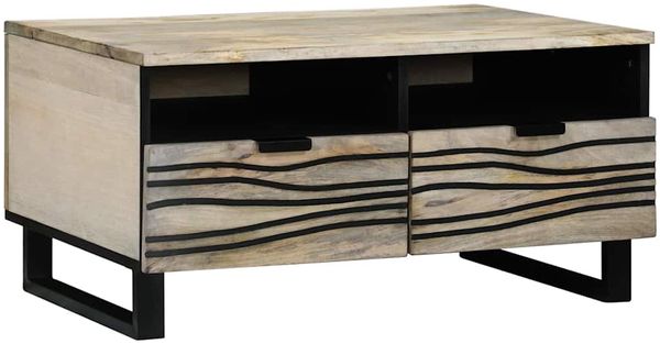 vidaXL Couchtisch Weiß 80 x 54 x 40 cm Holzwerkstoff 4017985