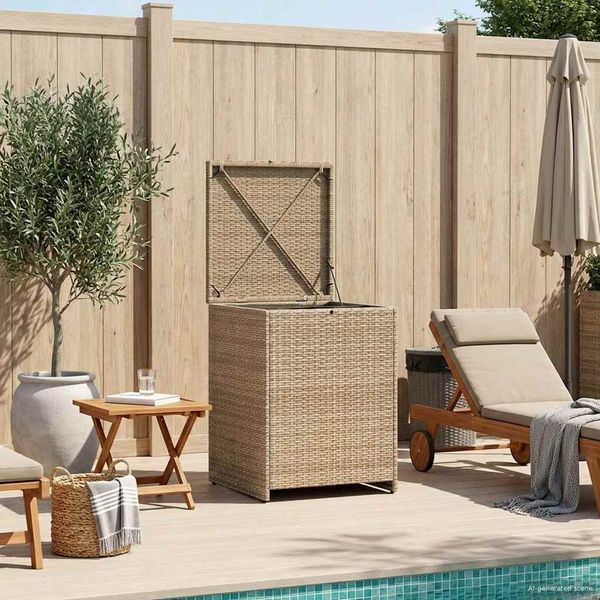 vidaXL Kissenbox 55 x 55 x 69 cm Stahl 42026742