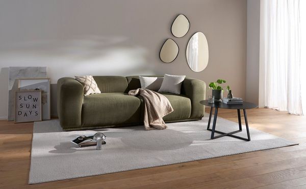s.Oliver Big-Sofa EMMERIK Designersofa, 3-Sitzer mit Wellenfederung, B/T/H: 242/98/73 cm, hoher Sitzkomfort, gemütlich und modern, auch in Cord