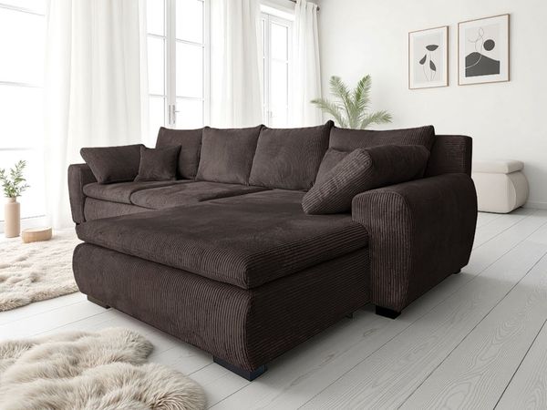 Home affaire Ecksofa Cara Mia L-Form, B: 325 cm - OTTO. Verlässliche Qualität, 4 Zierkissen, optional Bettfunktion & Bettkasten