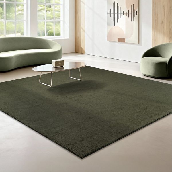 the carpet Teppich kuschelig & Super Soft, Anti-Rutsch Unterseite, rechteckig, Höhe: 16 mm, Waschbar bis 30 Grad, Felloptik, Wohnzimmer Teppich, Kundenliebling