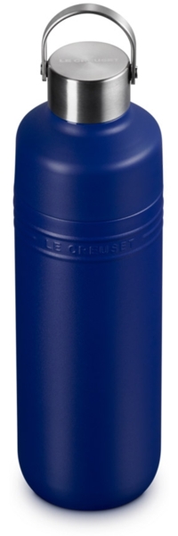 Le Creuset Trinkflasche 500ml Azure Edelstahl