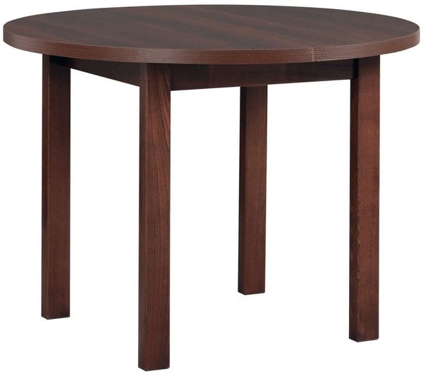 MOEBLO Esstisch Joly 2L (Stilvoller Multifunktionaler Tisch mit Schlankem Design und Robuster Bauweise, Massivholz), (BxHxT):100x76x100-130 cm