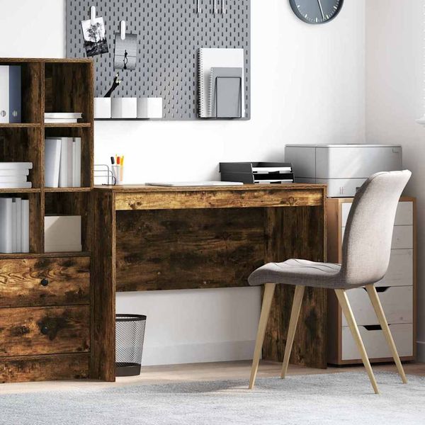 vidaXL Schreibtisch Geräucherte Eiche 100 x 50 x 76 cm 869446