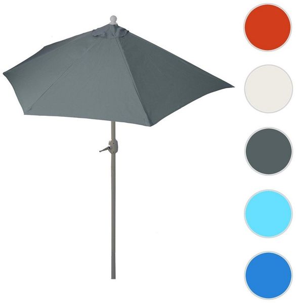 MCW Balkonschirm Lorca-300, LxB: 285x135 cm, Optional mit Schirmständer, witterungsfest Platzsparend faltbar Bild 3