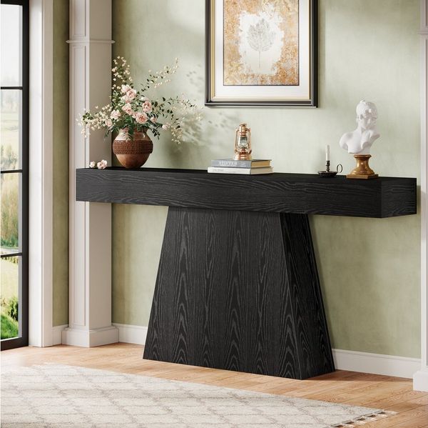 Tribesigns Konsolentisch 160 cm Eingangstisch, Beistelltisch mit Stauraum, Flurtisch, Sofatisch
