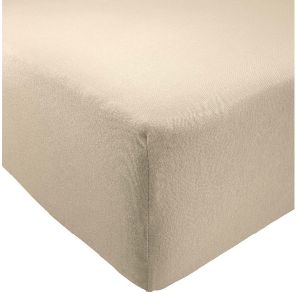 REDBEST Spannbettlaken Spannbettlaken "Pittsburgh", Polyester, Gummizug: Rundumgummi, (1 Stück), Single-Jersey Uni