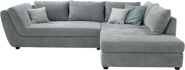 Jockenhöfer Gruppe Ecksofa Rascasse L-Form, B: 322 cm, mit Zierkissen, XXL-Sofa