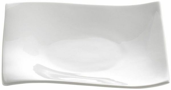 Teller MOTION eckig 15 cm / Desserteller / Vorspeisenteller / Kuchenteller / White Basics