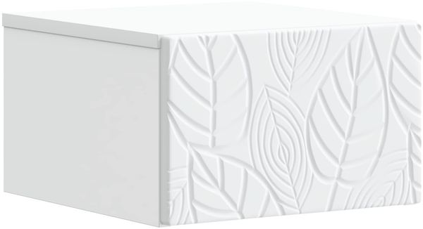 vidaXL Wandmontierter Beistelltisch 2 pcs Weiß 34,5 x 33 x 20 cm 898766 Bild 2